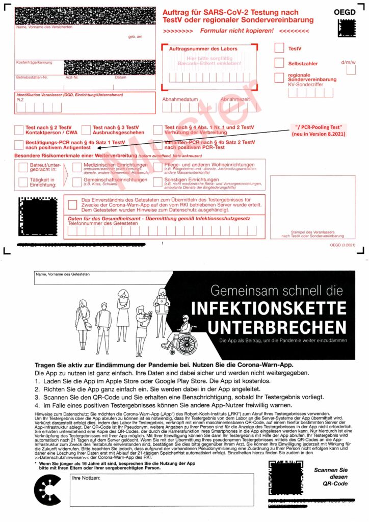 Testung Auf Sars Cov 2 Erregernachweis Labor Enders